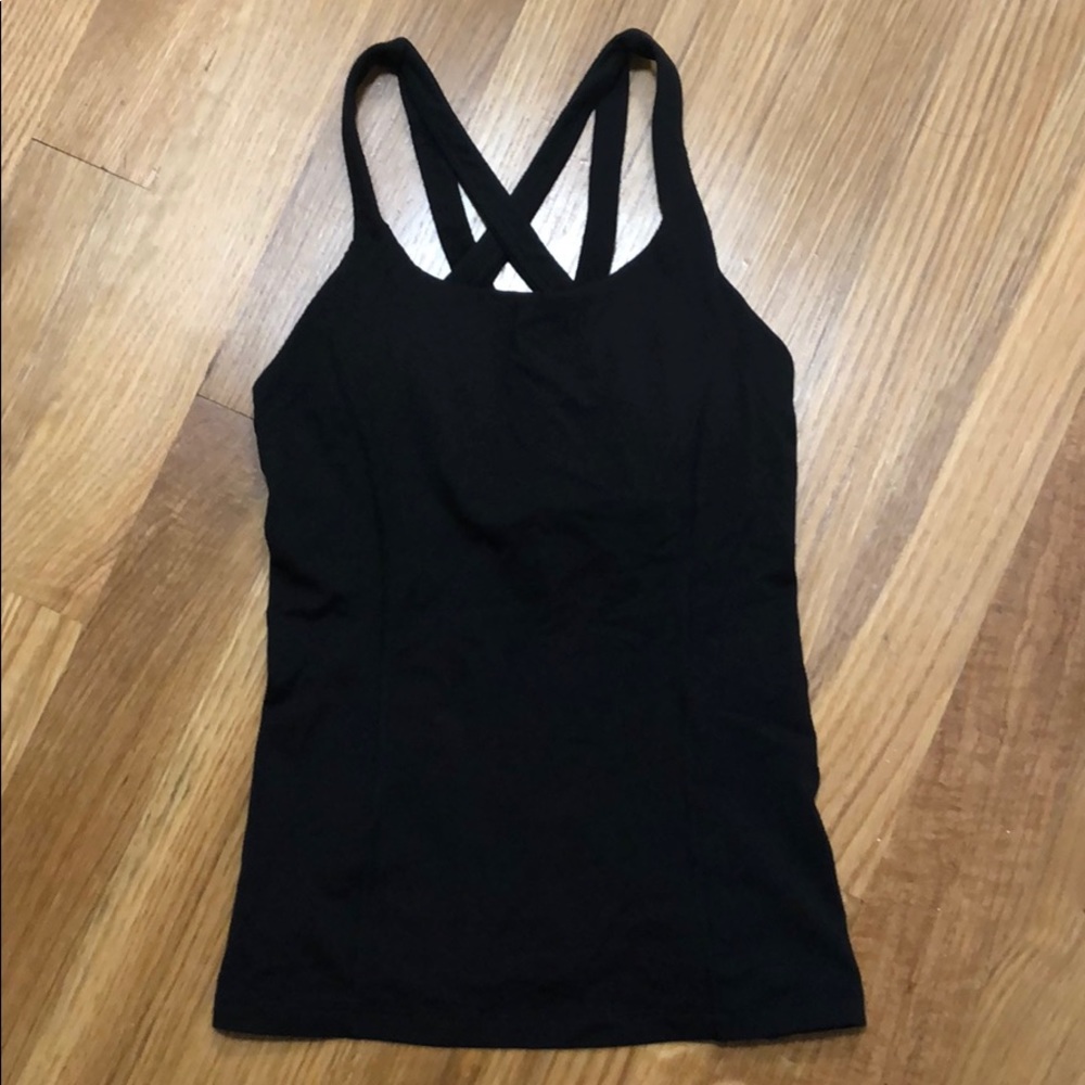 Lululemon Cross it off tank in Black Size 4